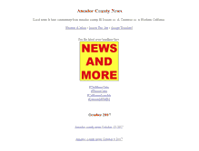 Tablet Screenshot of amadorcountynews.org